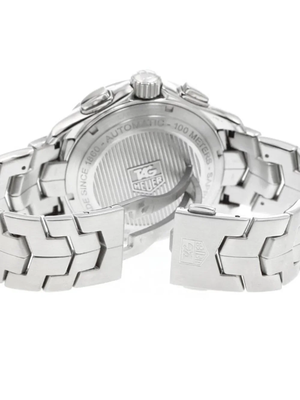 TAG HEUER Link CAT2011 Caliber 16 Chronograph Silver Dial Automatic Men's_973121